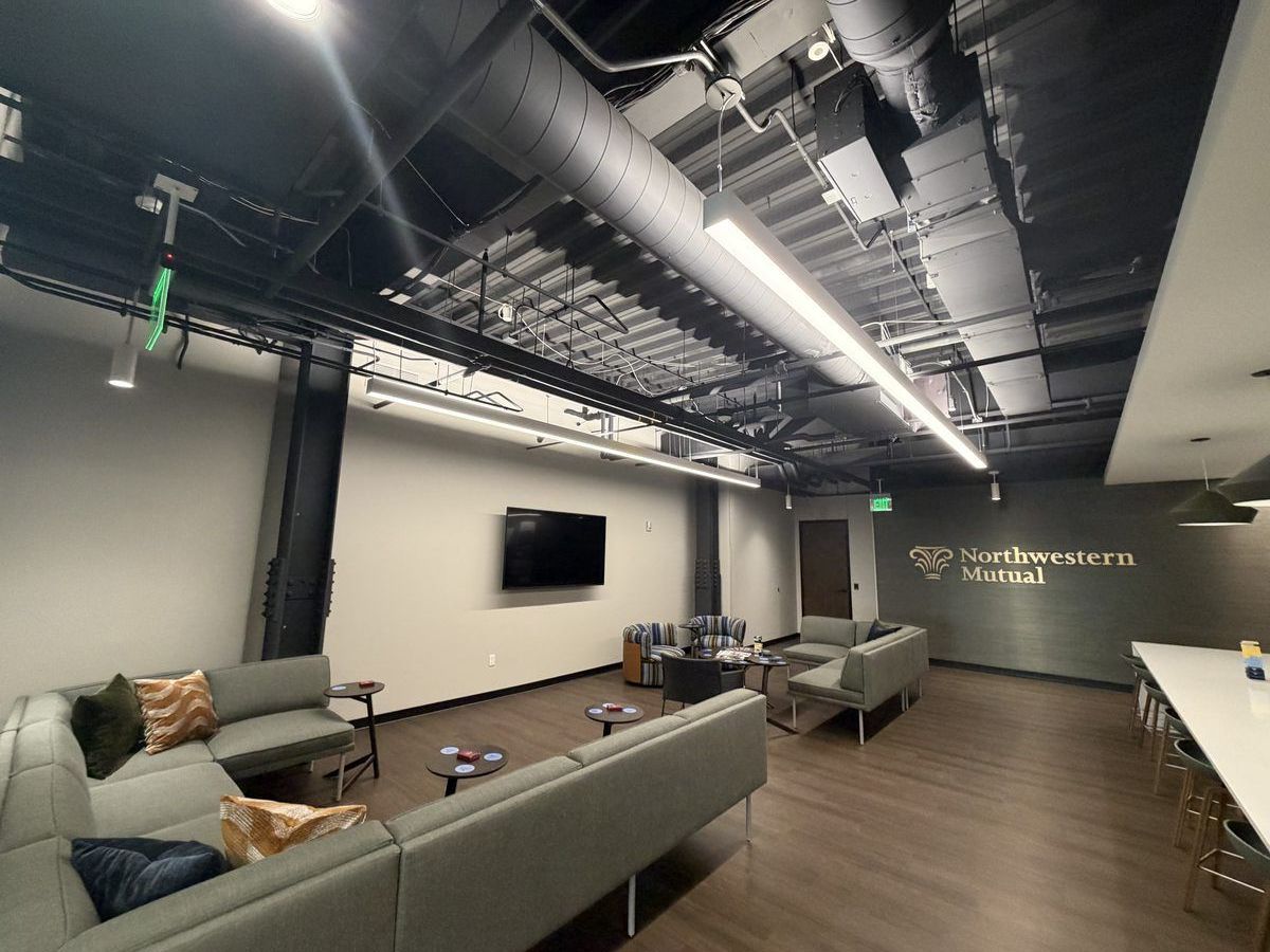 Northwestern Mutual - commercial electrical installation